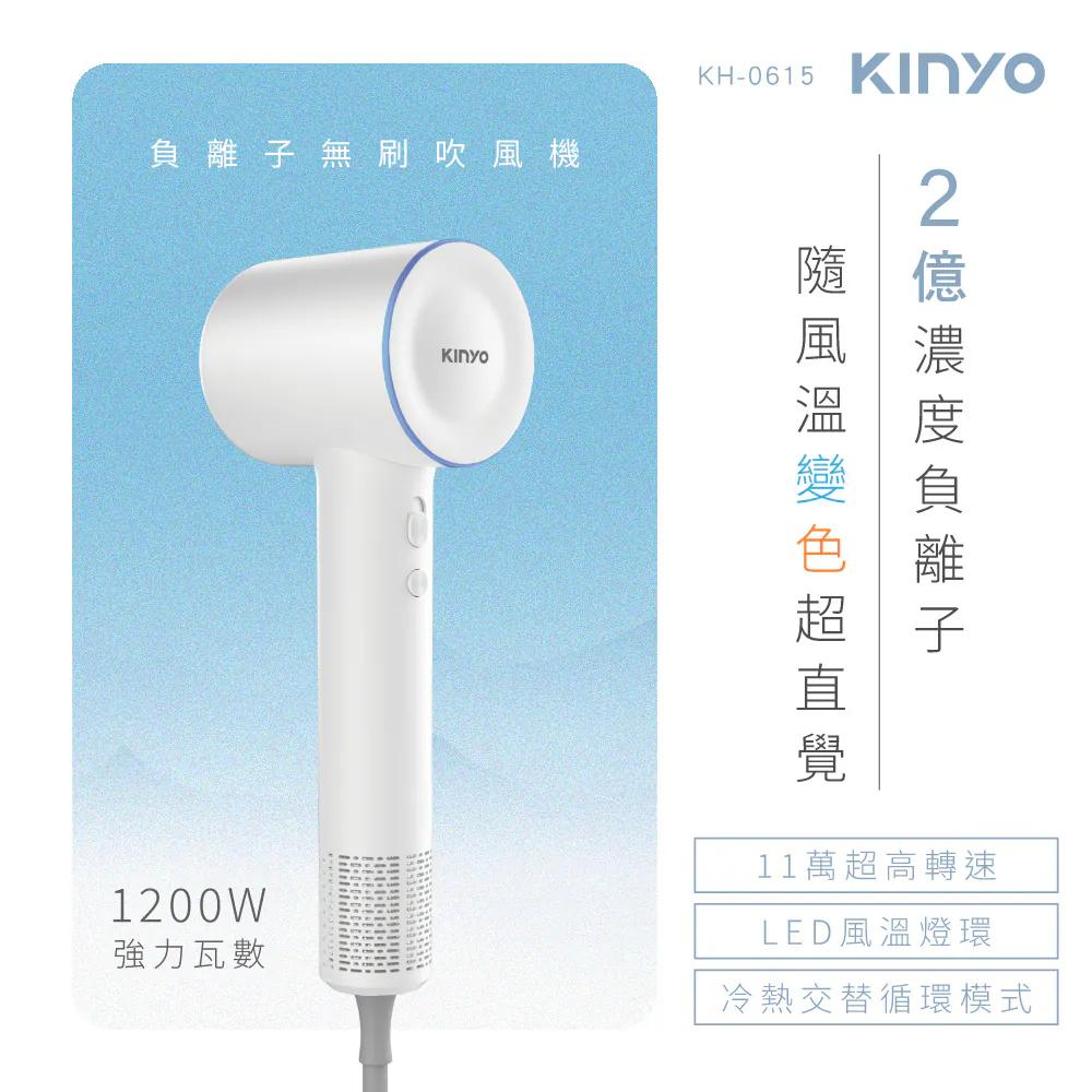 KINYO負離子無刷吹風機。（圖／KINYO官網）
