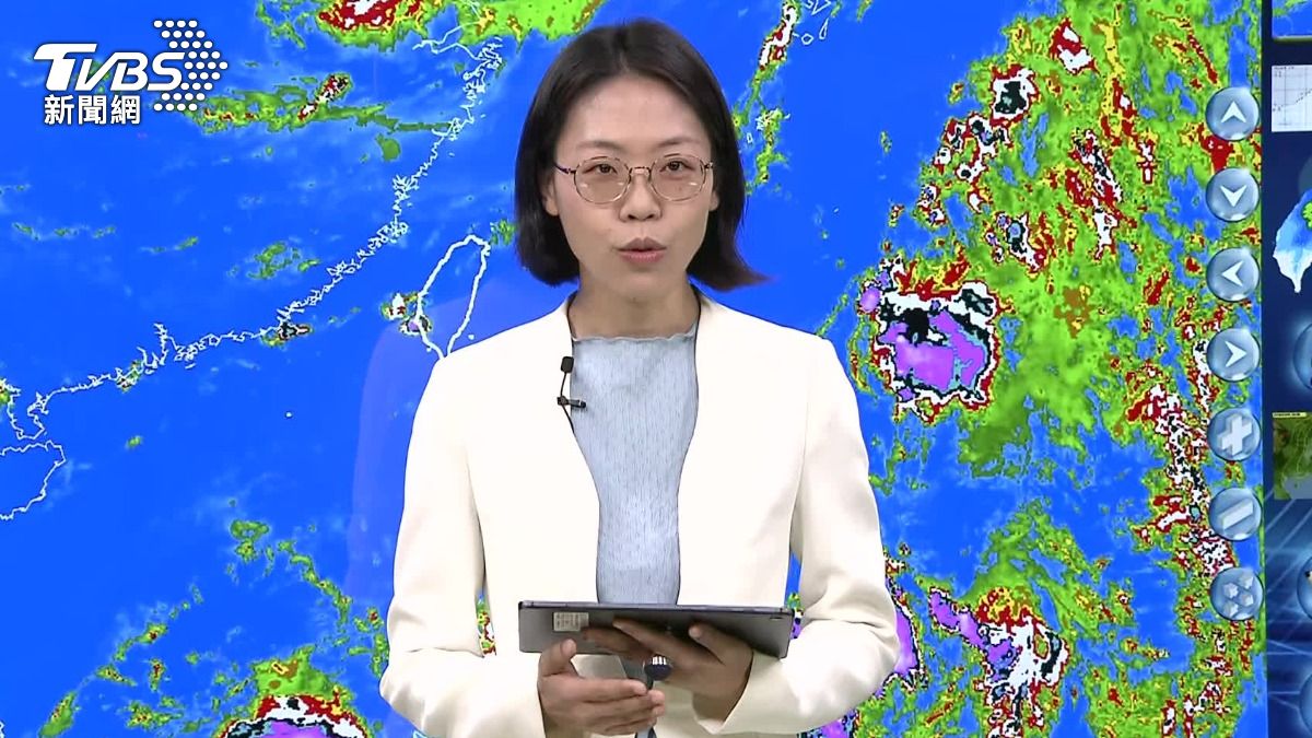 雖然準颱風整體影響較小，但氣象署也不排除會發布海上警報。（圖／TVBS）
