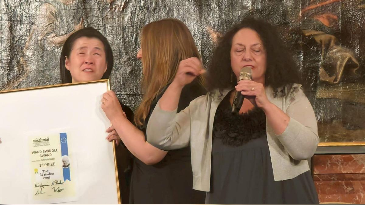 黑暗中綻放的聲音!蝦米視障樂團奧地利「奪金」 唱出看不見的天空