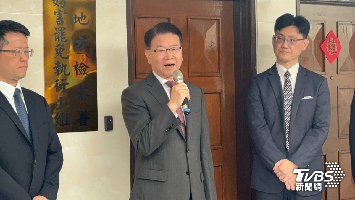 台北地檢署檢察長王俊力。(圖/潘千詩攝)