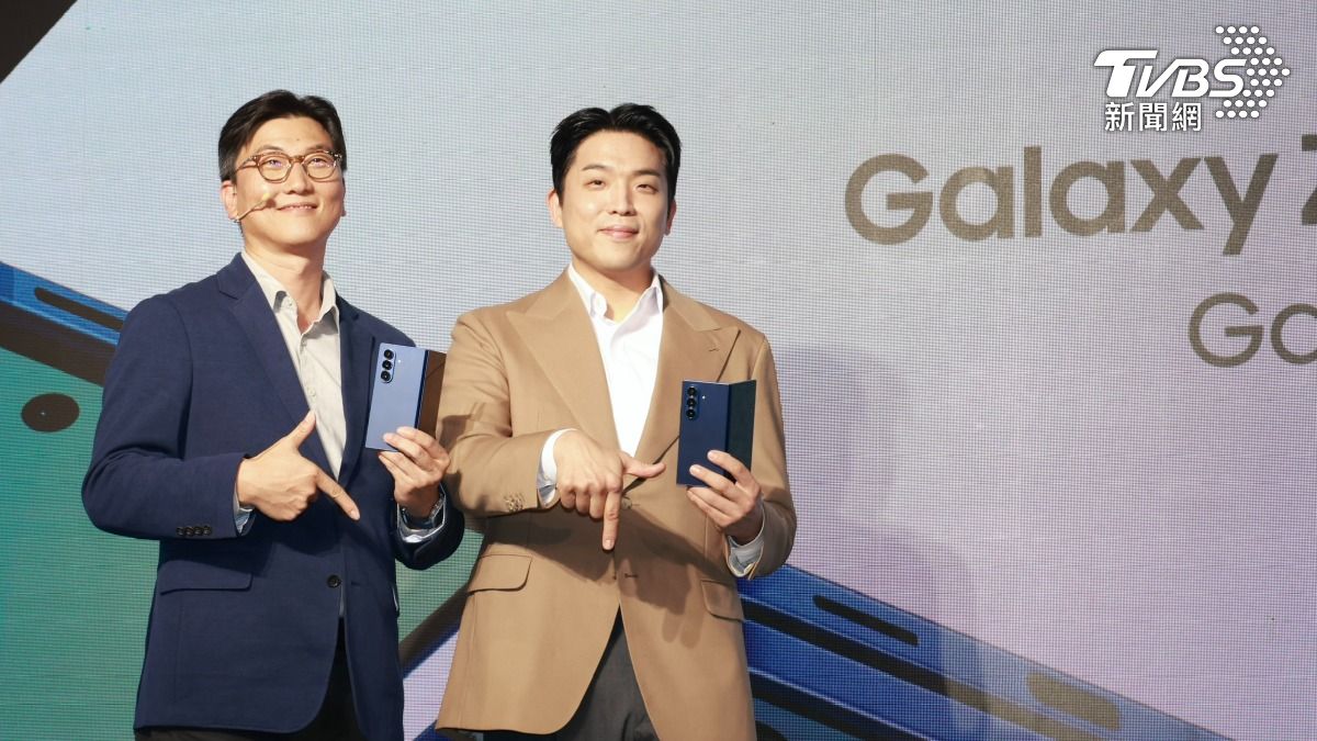 韓國頂尖米其林三星主廚安成宰受邀擔任Galaxy Z Fold7|Z Flip7旗艦摺疊系列品牌大使。(圖/潘建樺攝)