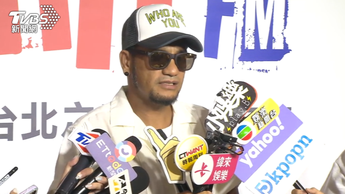 張震嶽下個月就要晉升當二寶爸,受訪時也曝光自己的心情。(圖/TVBS)