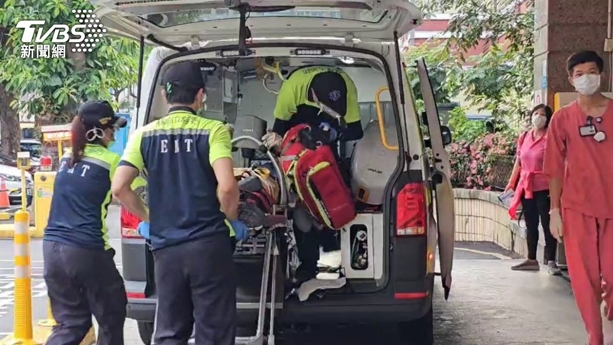 工人裝冷氣從基隆台電大樓6樓墜地 搶救無效亡
