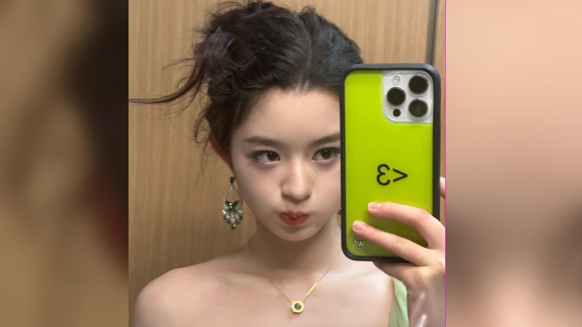 黃楊鈿甜因神似趙麗穎還有小趙麗穎的封號。(圖/翻攝自微博)