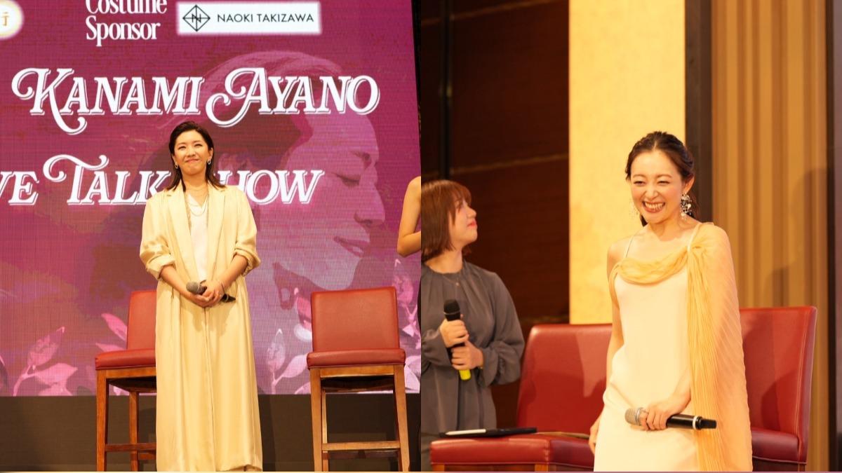 瀨奈純(左)、彩乃佳奈美與粉絲熱情互動。(圖/煌月藝術提供)