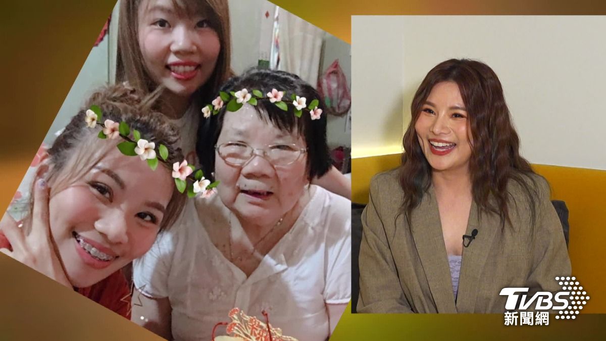 董仔努力有成盼阿嬤好好享福。（圖／TVBS）