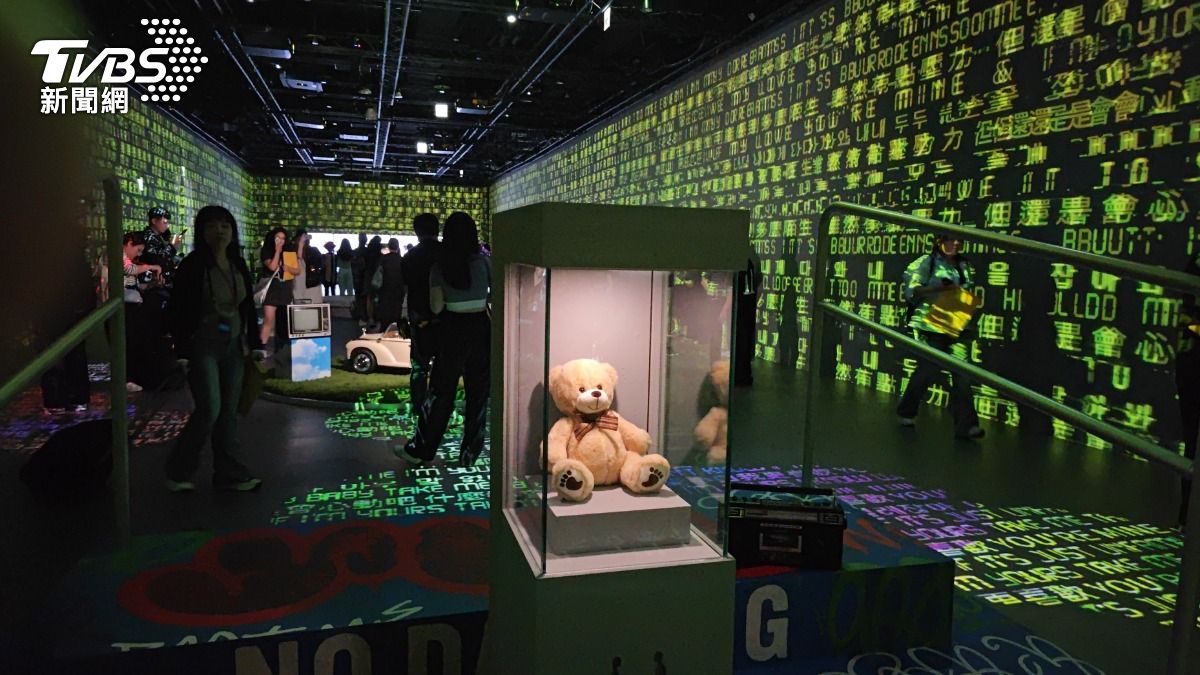 GD藝術展台北限定展區。(圖/張哲鳴攝)