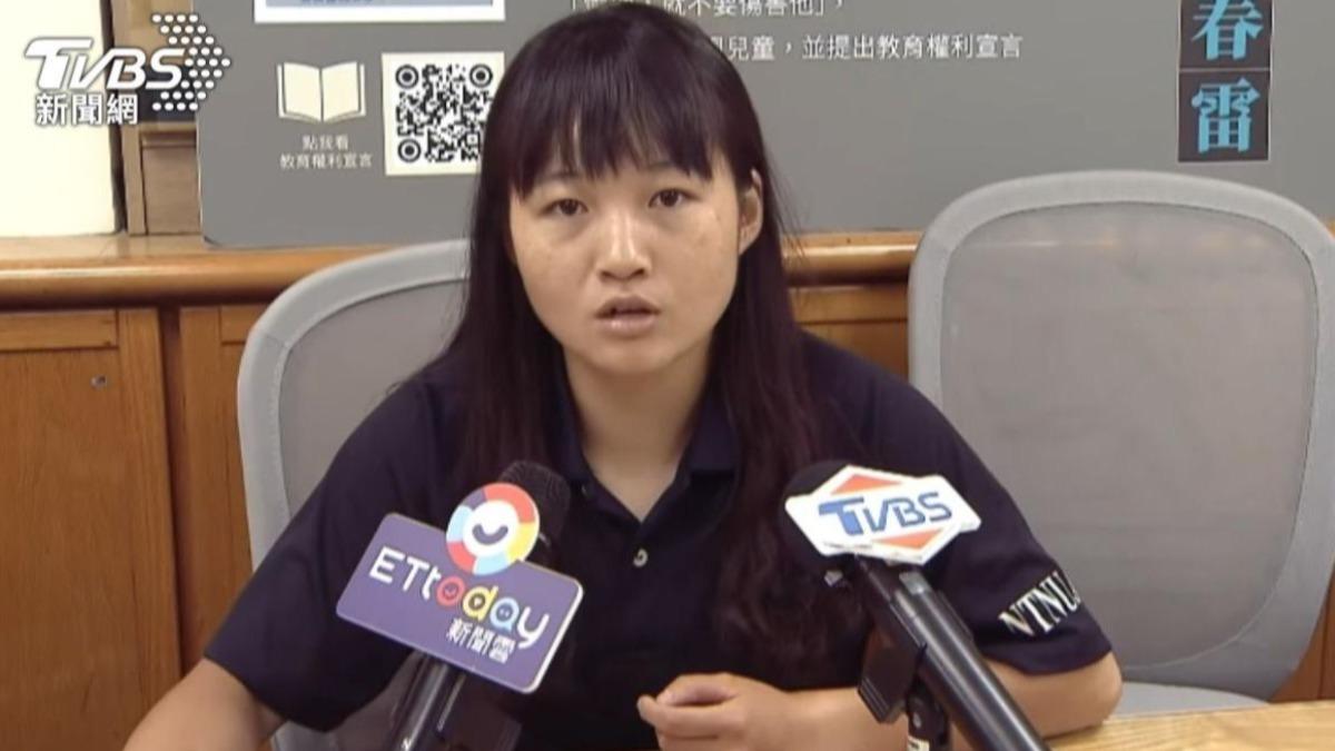 台師大抽血案吹哨者簡奇陞勇敢跳出來揭露真相，才能讓事件引發外界關注。（圖／TVBS）