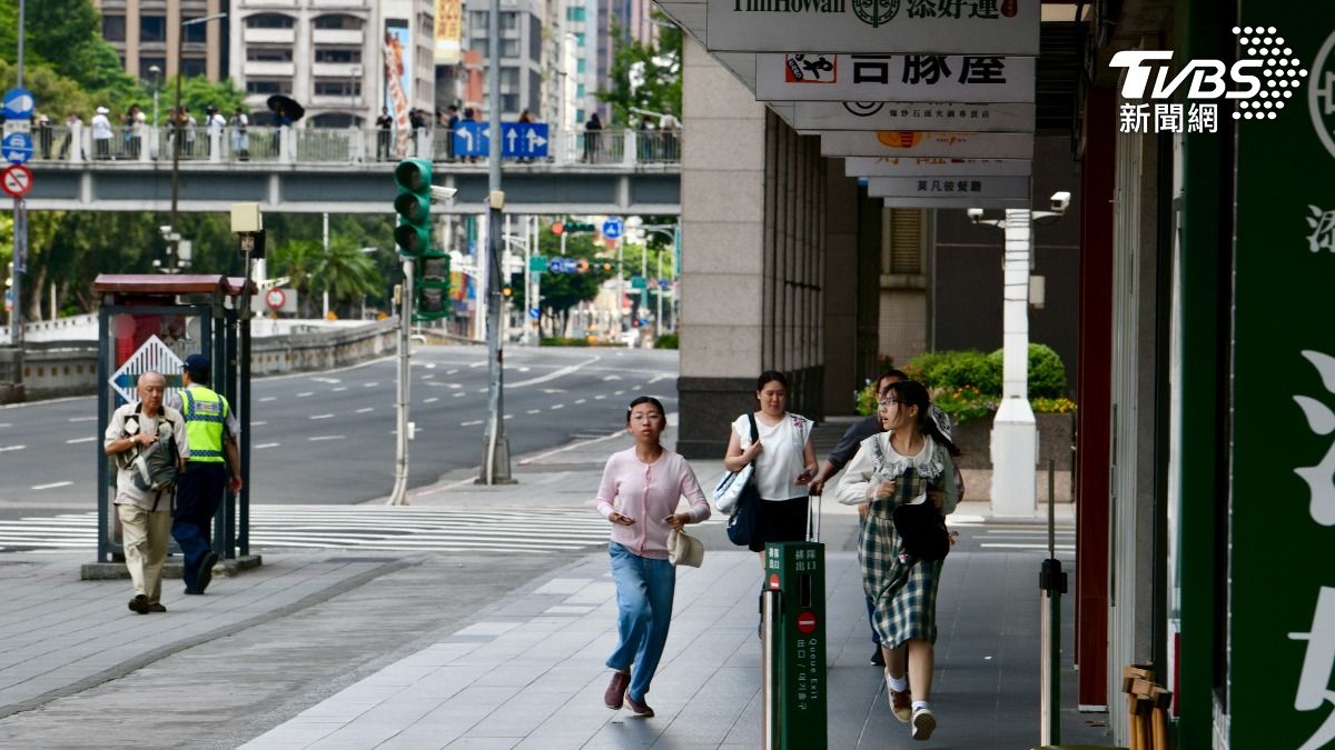 2025年城鎮韌性(防空)演習今(17)日在北部七縣市進行。(圖/胡瑞麒攝)