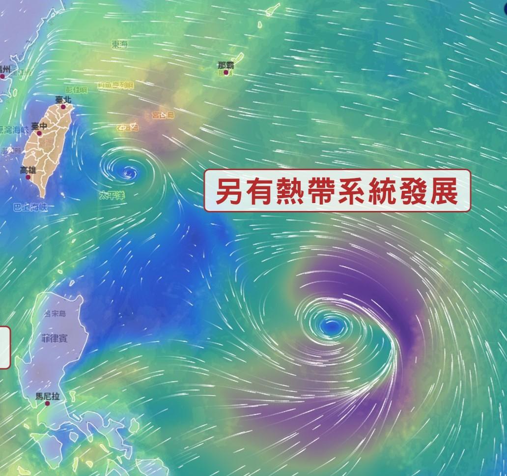 專家預測,新颱風會接近台灣東部,會由北部略過。(圖/TVBS)