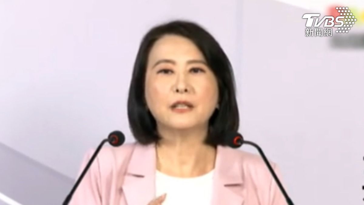 國民黨立委王鴻薇出席罷免說明會。(圖/台北市選委會)