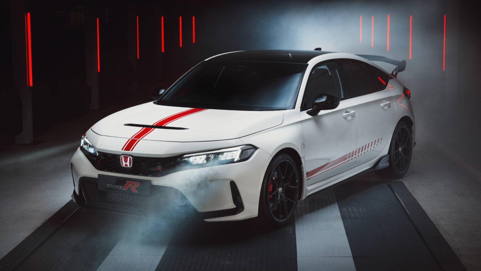 本田先前在歐洲發表象徵最後的Civic FL5 Type R “Ultimate Edition”。（圖／Honda提供）
