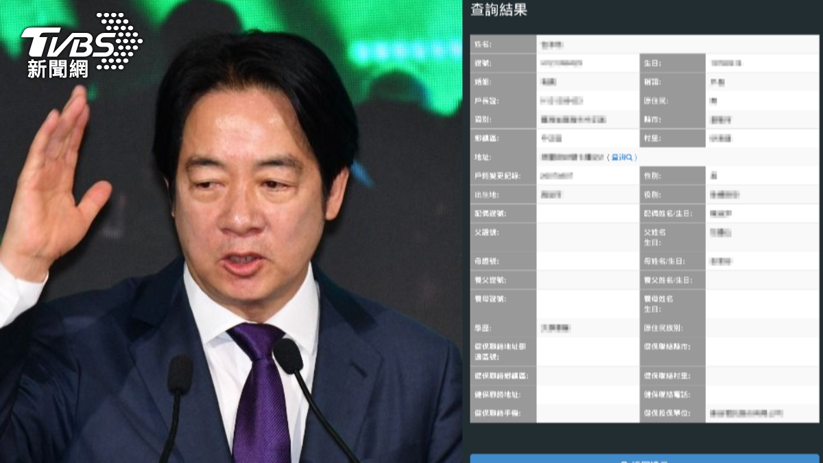 「抓猴專家」賣逾9千萬筆個資!全台人民被賣了 總統也不例外