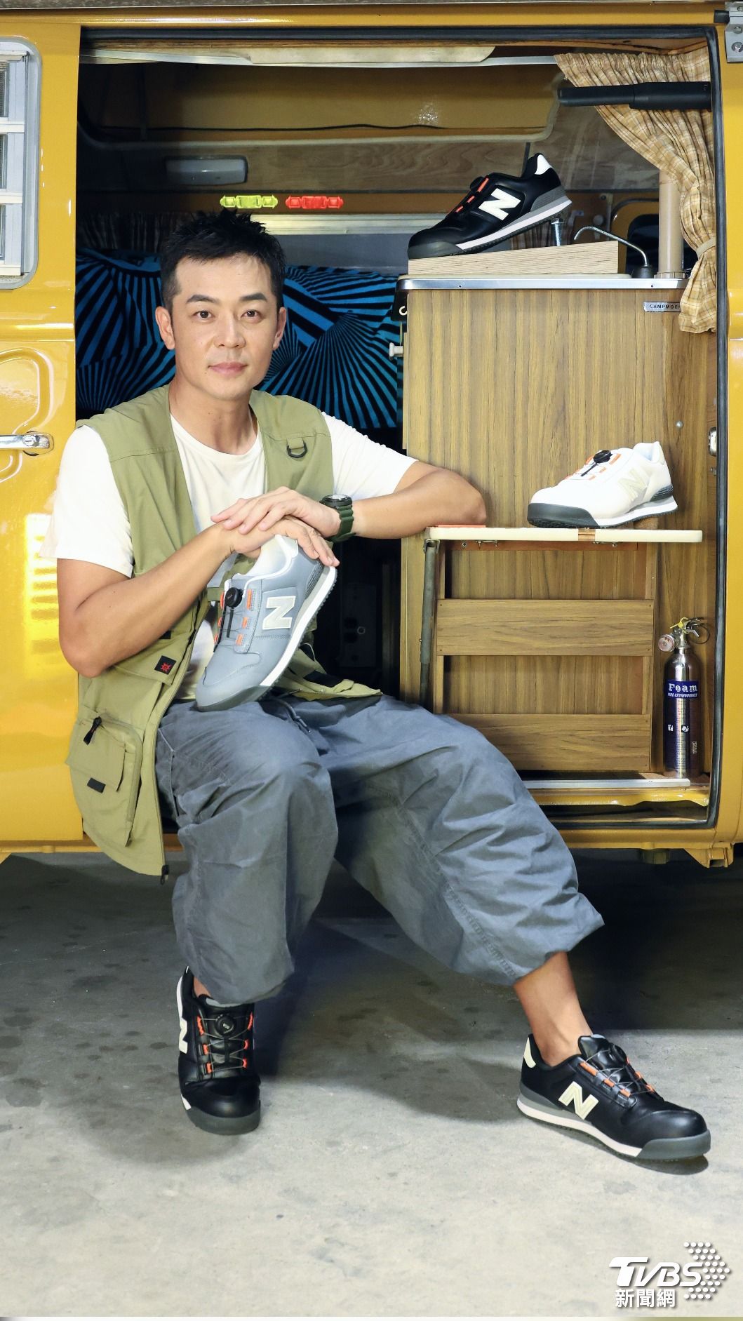 姚元浩出席鞋子品牌活動。(圖/張哲鳴攝)