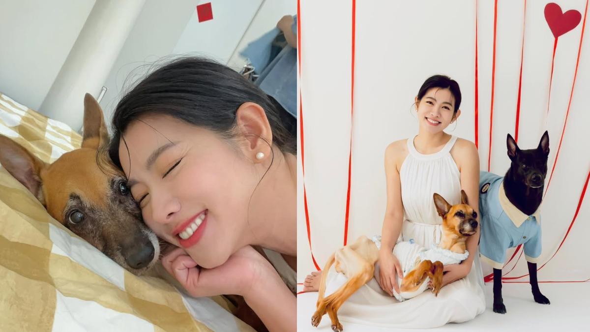米可白尚未走出失去愛犬「錢錢」的難過心情。(圖/翻攝自米可白臉書)