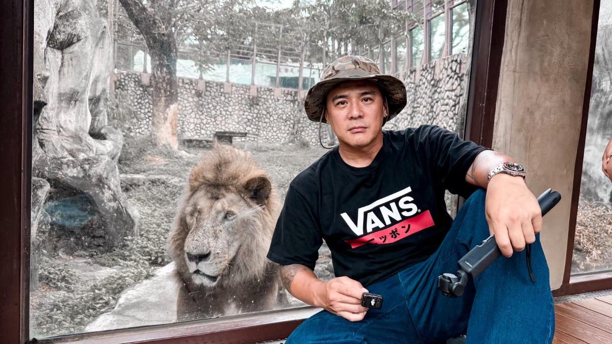 竇智孔盼能為推廣動物保育盡一份心力。(圖/竇智孔提供)