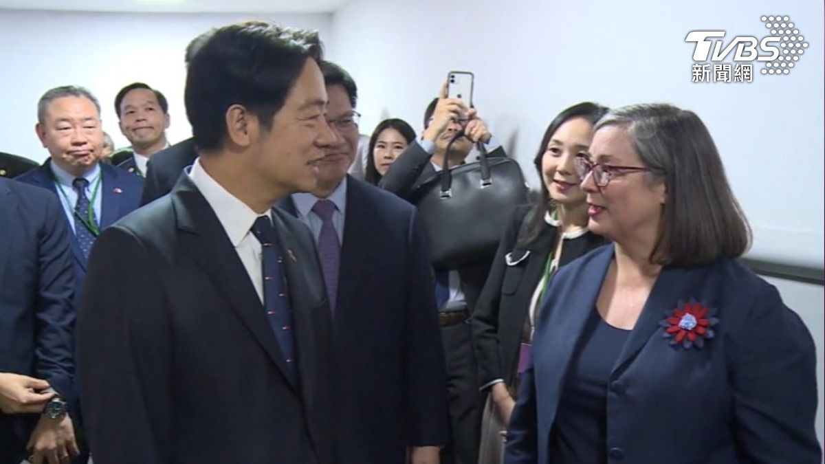 傳出賴總統下個月訪問美國，4日過境紐約 、回程14日過境達拉斯，很有可能出席「2025美國台灣形象展」。（圖／TVBS）