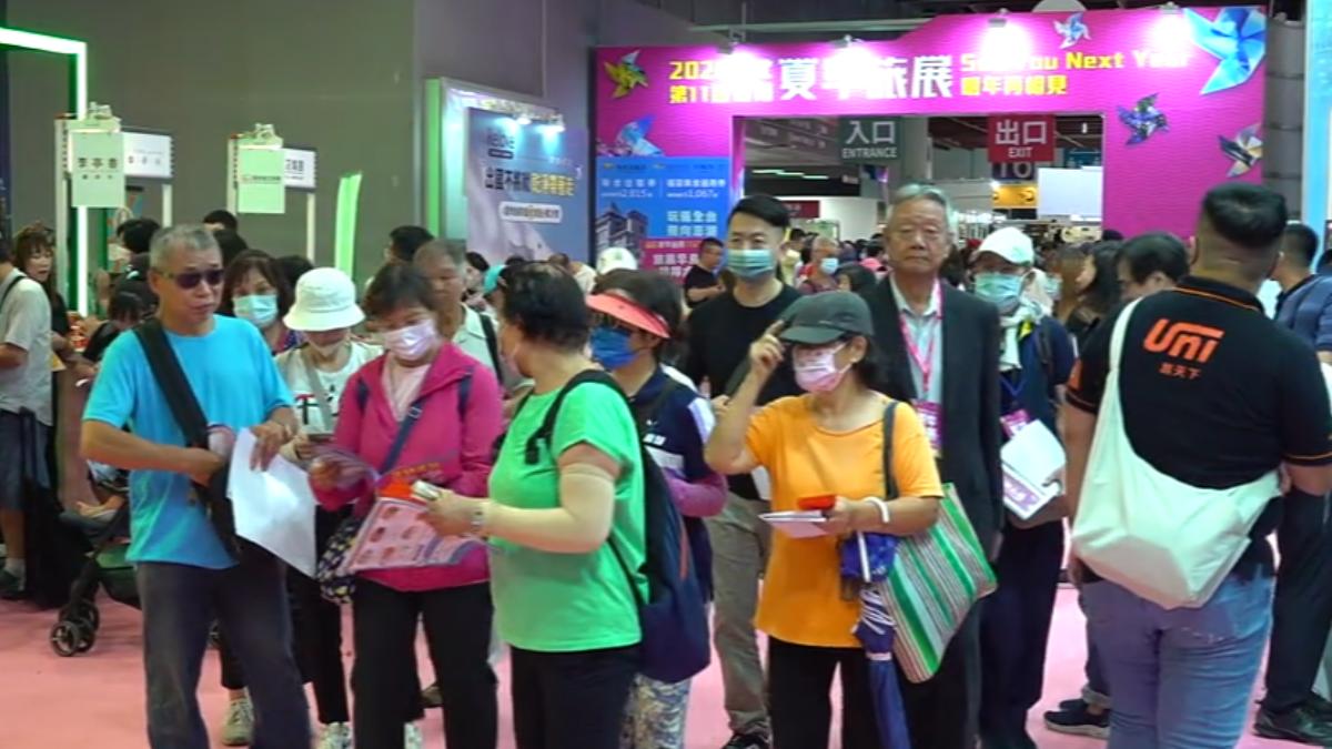 2025台北國際夏季旅展在世貿一館開幕。（圖／TVBS）