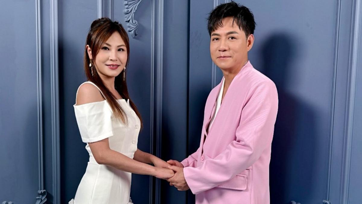 陳隨意邀林琇琪對唱新歌，搞笑喊「不再隱瞞我們的關係」。（圖／翻攝自陳隨意臉書） 