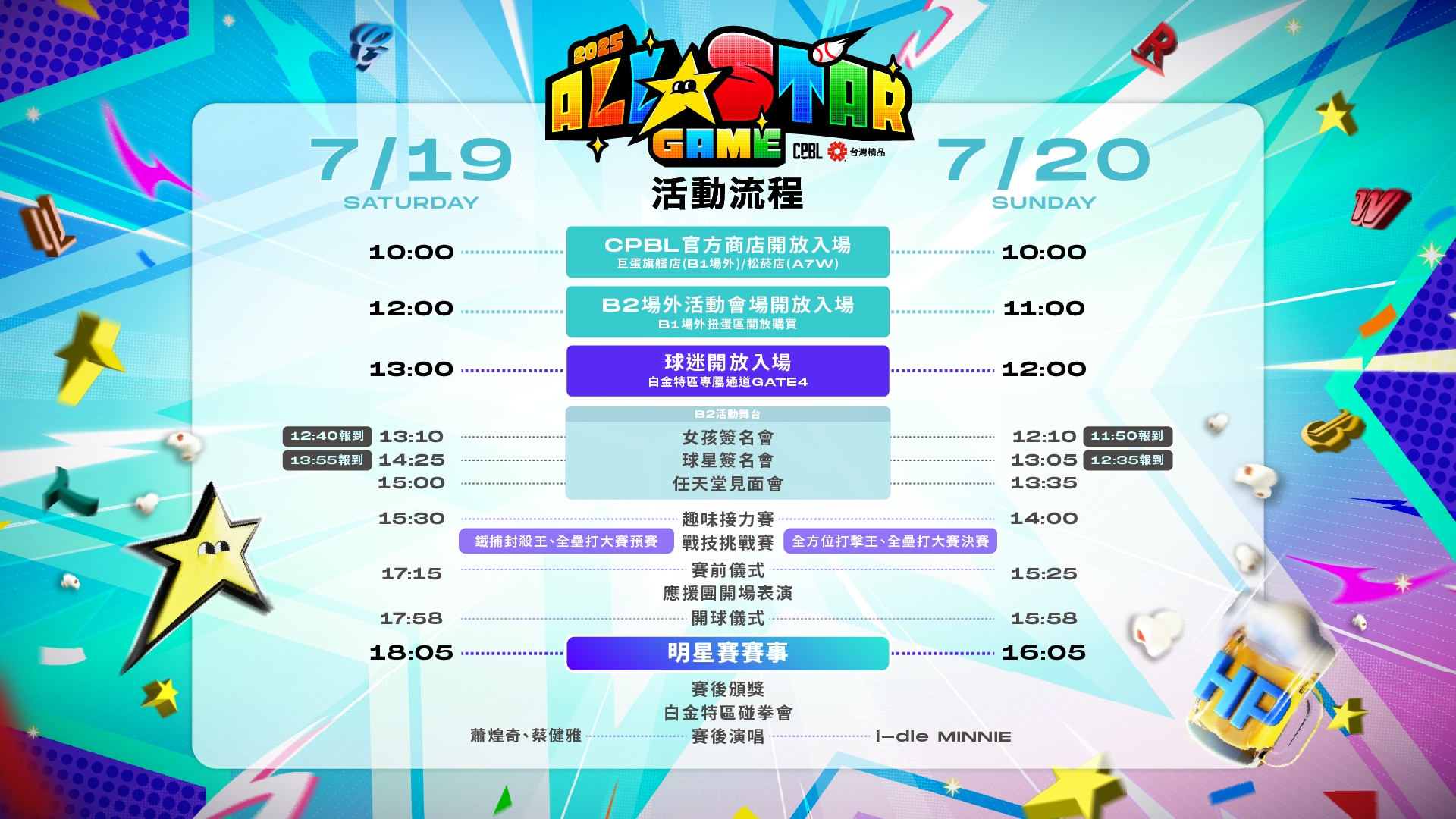 中職明星賽-中職明星賽賽程-中職明星賽名單-中職明星賽時間