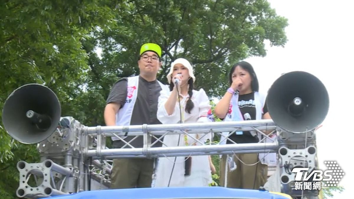 罷免王鴻薇發言人 阿美(圖/TVBS資料畫面)