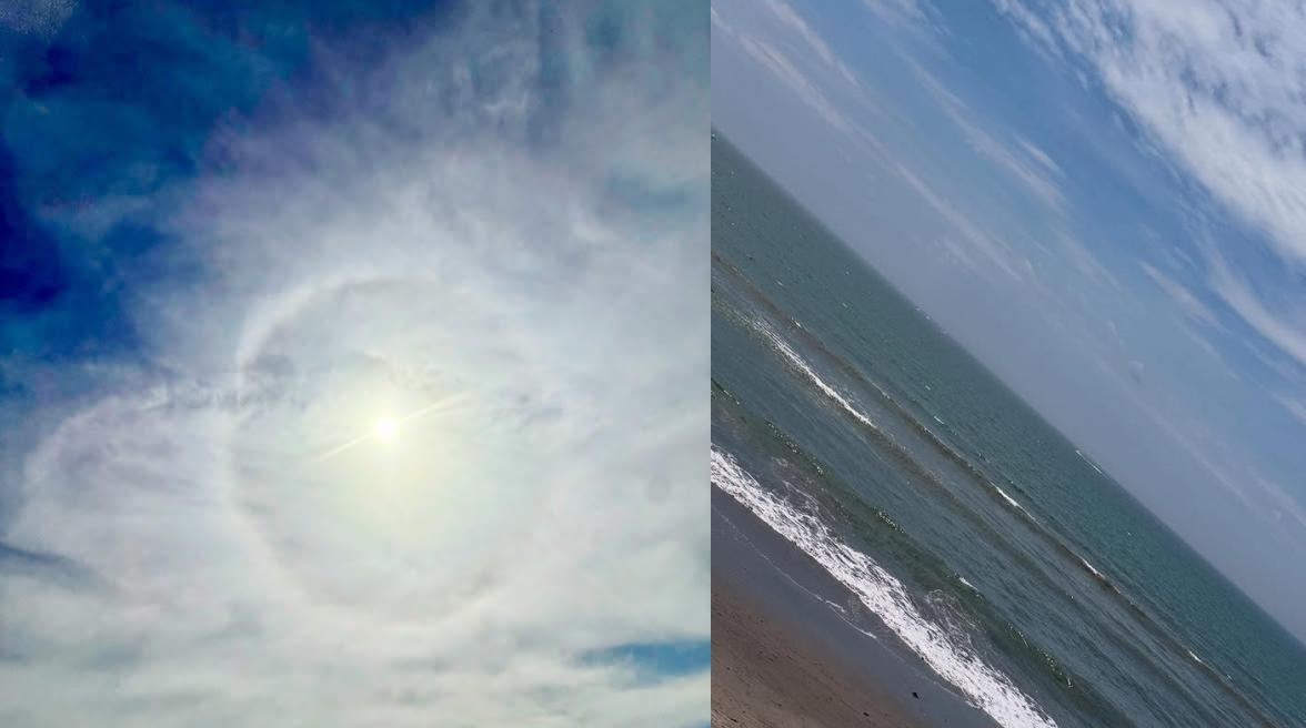高木雄也(左)、三浦翔平也都曬出天空照片悼念三浦春馬。(圖/翻攝自當事人IG)
