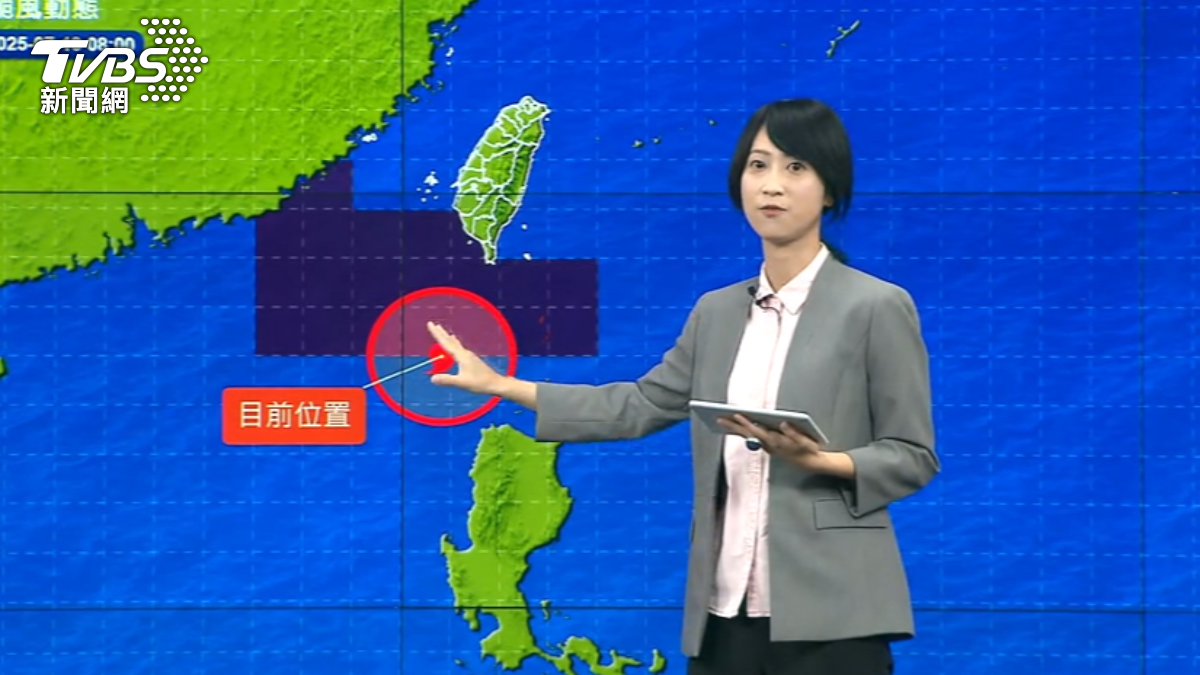 薇帕颱風雖然沒登陸，但風雨威力不能輕忽。（圖／TVBS）