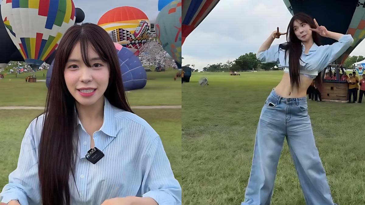 李多慧分享:「在台東幸福的兩天結束了,能和很多人見面、吃到好吃的東西真的超開心」。(圖/翻攝自Threads)