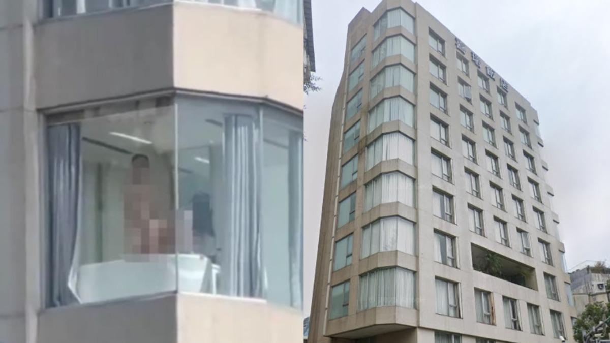 房客浴室落地窗前激戰!活春宮全錄下 喜瑞飯店要改了