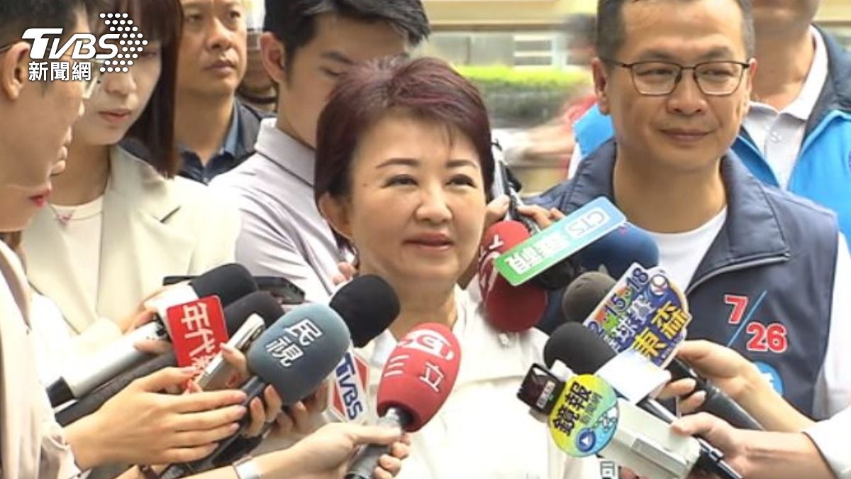 台中市長盧秀燕。（圖／TVBS）
