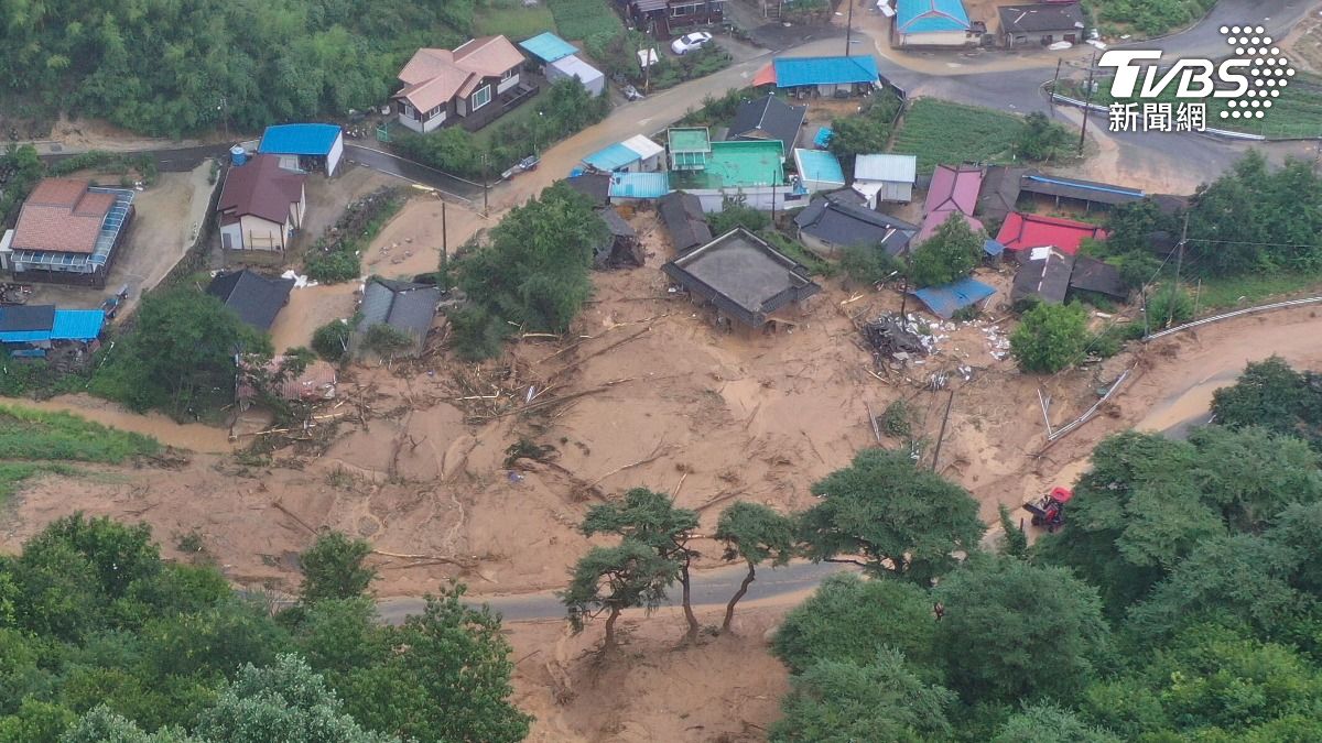 南韓連5日豪雨土石流奪命!已18死9失蹤 災情恐進一步擴大