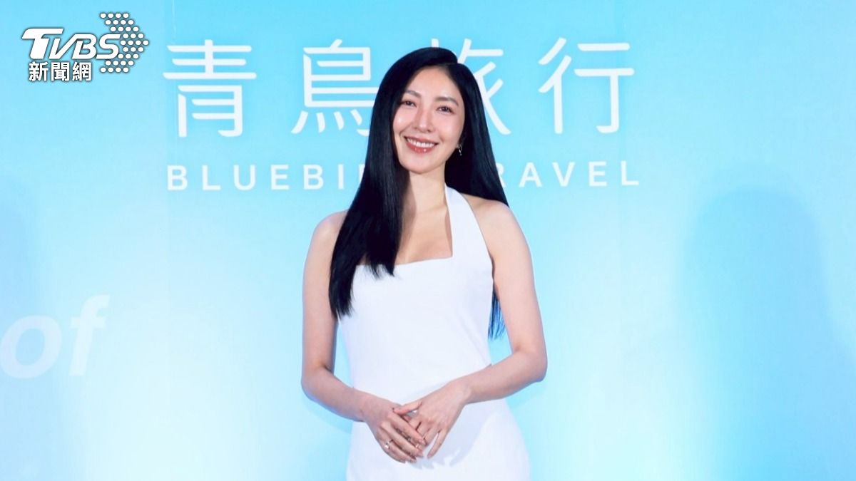 楊謹華不上體重機看數字。(圖/趙世平攝)