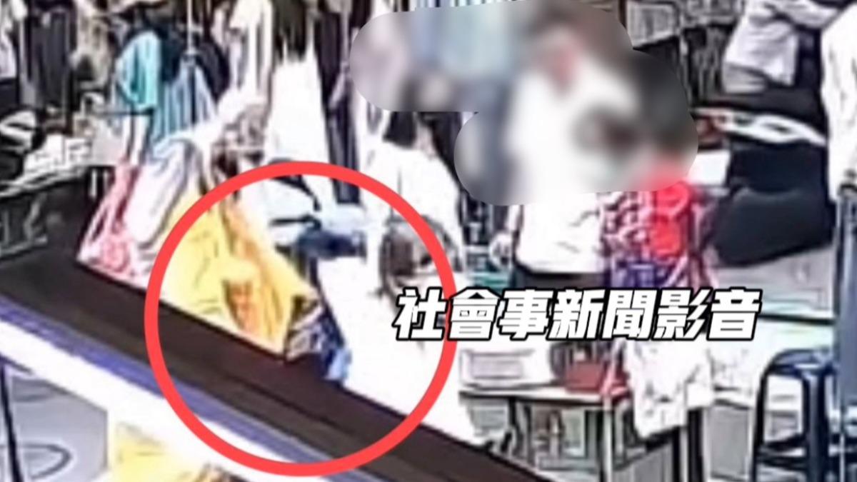 披袈裟的神偷　高雄假和尚「化緣行竊」3秒摸走手機超老練