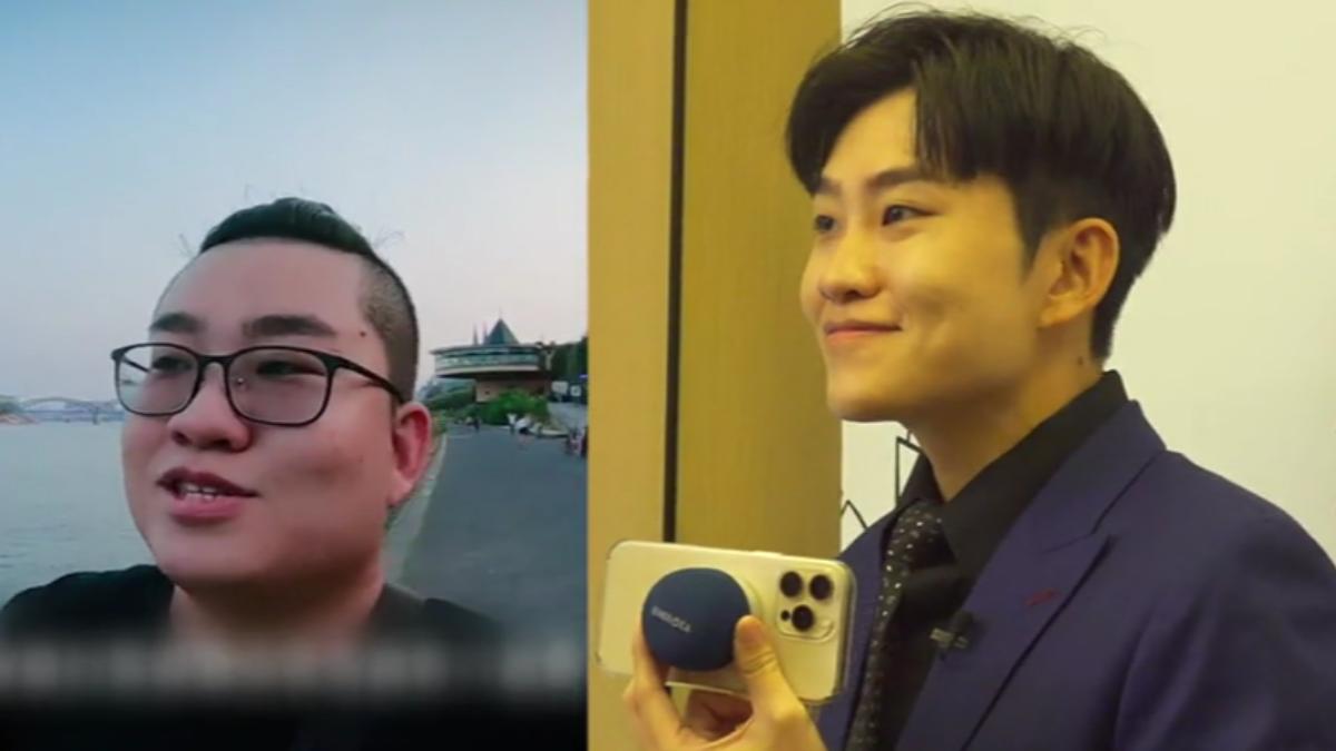 Joeman與以前形象差很多。(圖/翻攝Joeman YT)