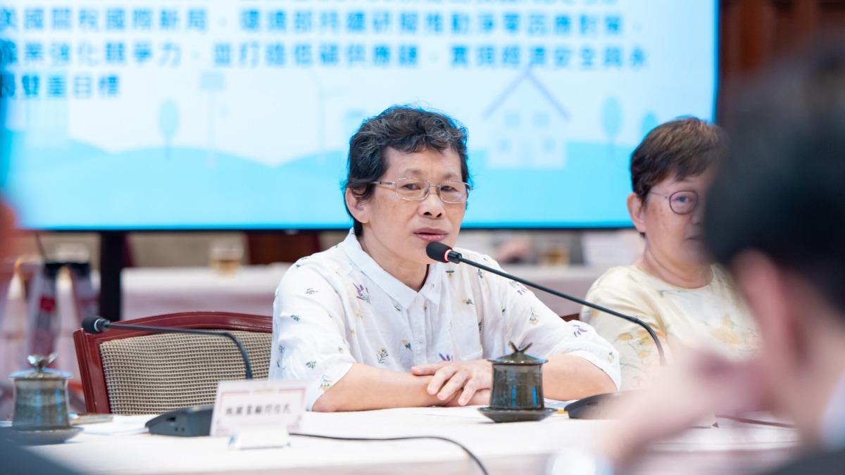 前時代力量黨主席陳椒華表態反對核三重啟。（圖／翻攝自陳椒華臉書）