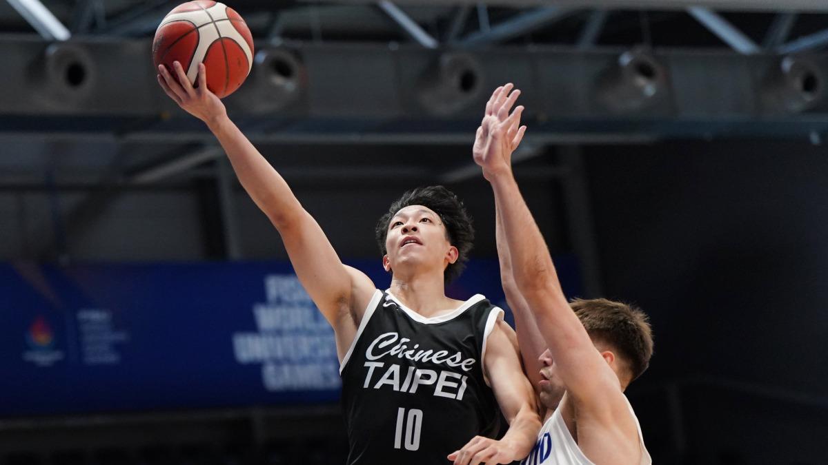 世大運／台灣男籃77：110敗給芬蘭　落入9到16名排名賽