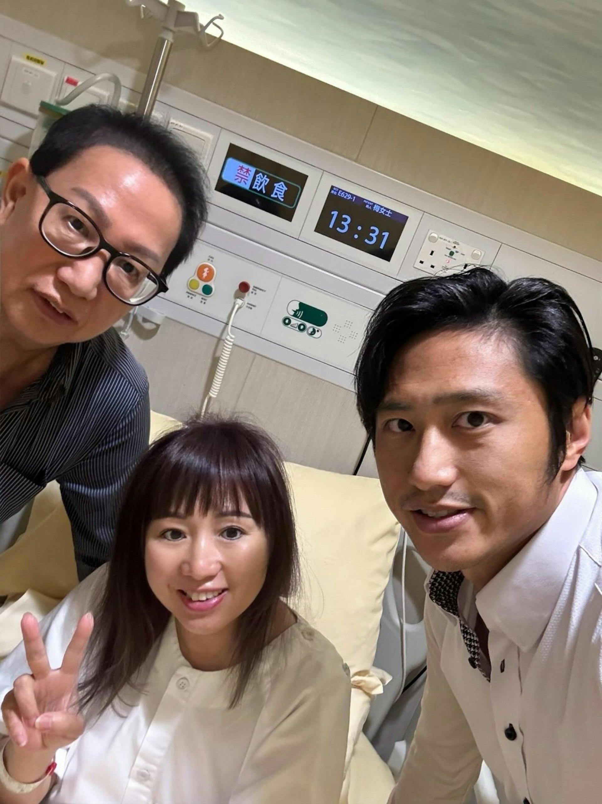 梅小青手術後住院十幾日。（圖／IG@muisc927）