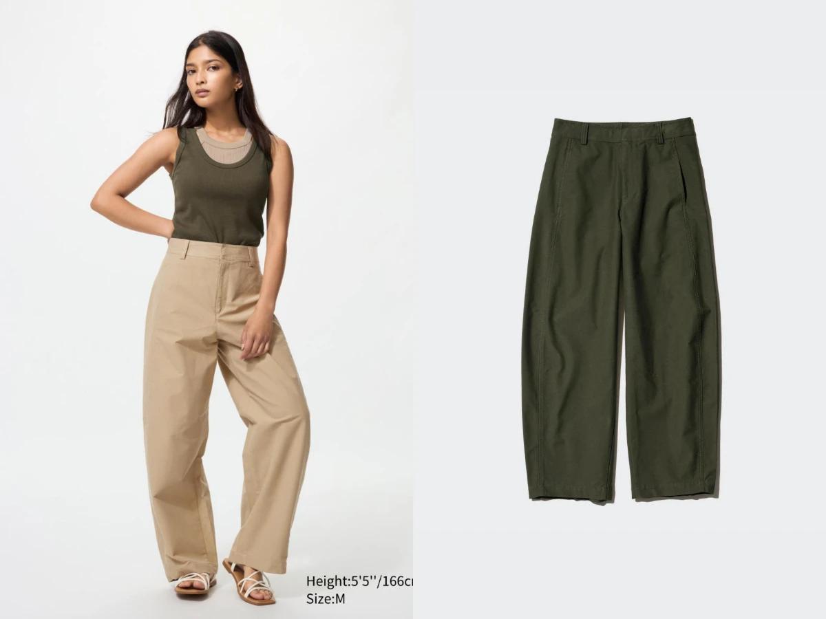 UNIQLO繭型褲。（圖／翻攝自UNIQLO官網）