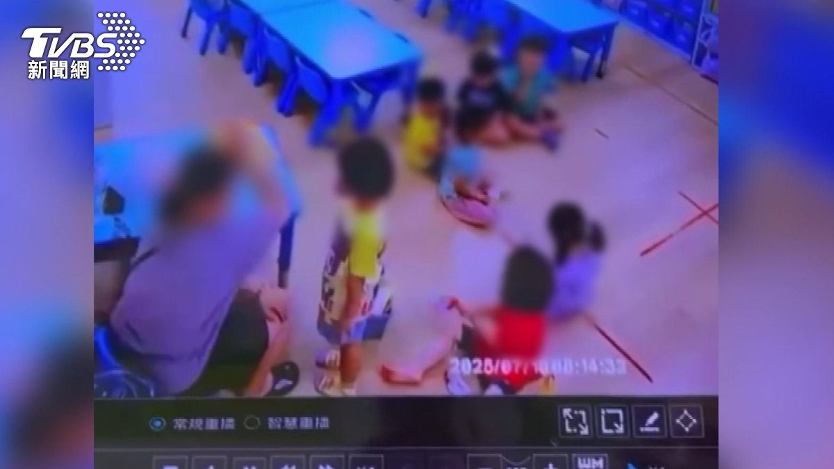 幼教師暴打女童10下！連扇巴掌　苗栗幼園師恐罰60萬。(圖／TVBS)
