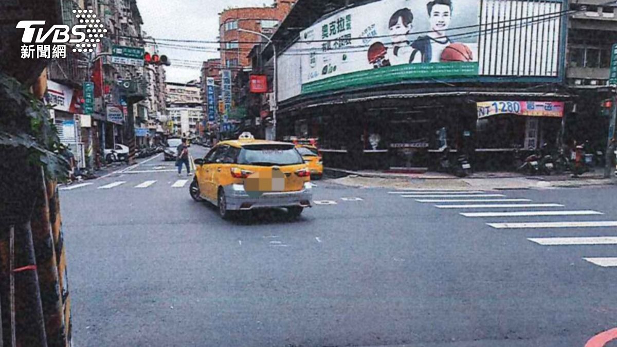 肇事的趙姓運將過往也曾違規跨越雙黃線肇事。(圖/TVBS)