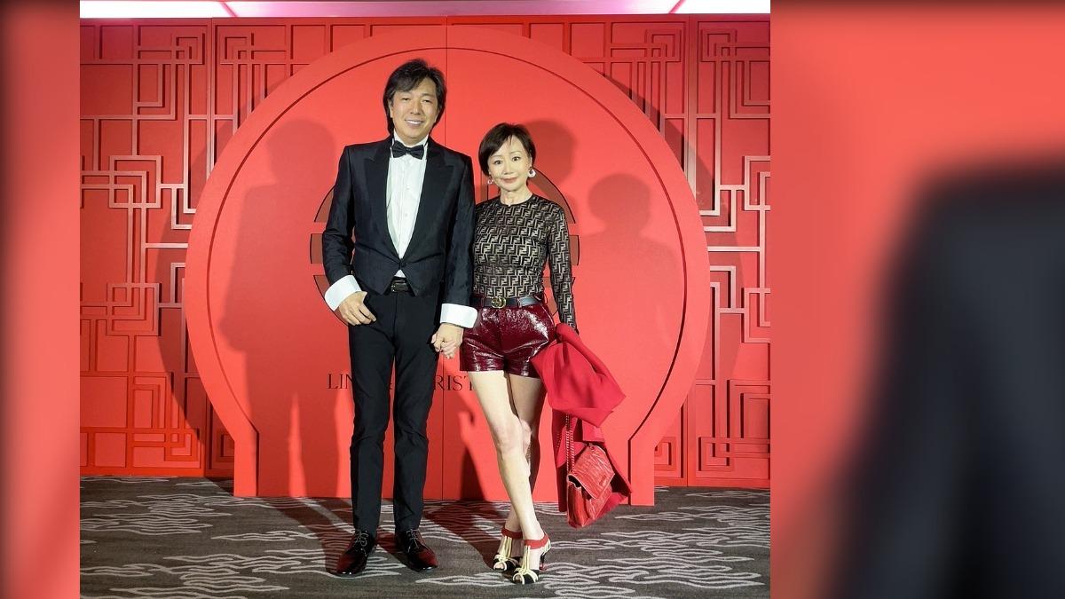 吳大衛(左)與左克蕙已經結婚超過35年,感情依舊甜蜜。(圖/左克蕙提供)