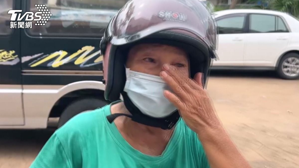 七股災民抱怨準備資料太多,補助手續繁瑣難解,心力交瘁。(圖/TVBS)