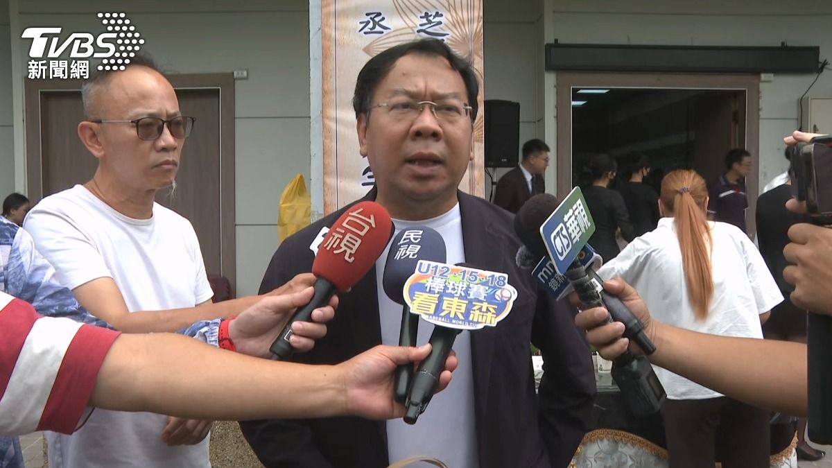 市議員謝志忠：詐團聯手地下錢莊，籲揪出幕後的黑手。(圖／TVBS)