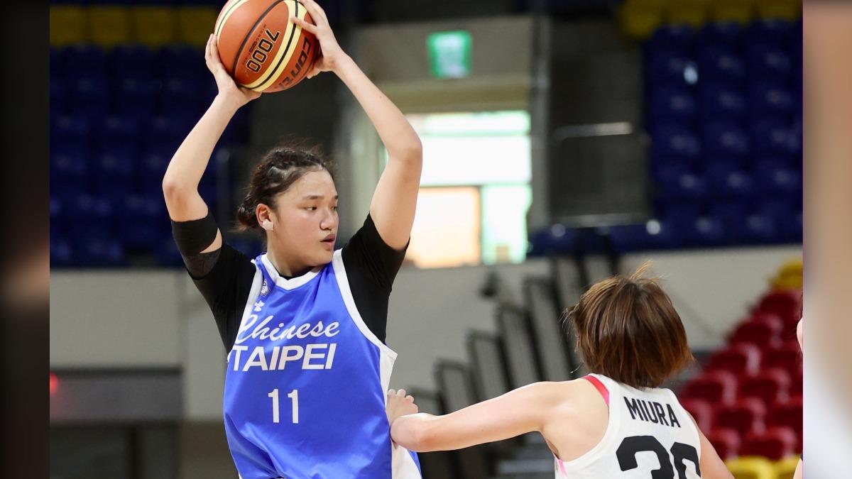 世大運女籃賽事，台灣好手蕭豫玟拿下25分、15籃板率領全隊擊退阿根廷。（資料圖／籃協提供）