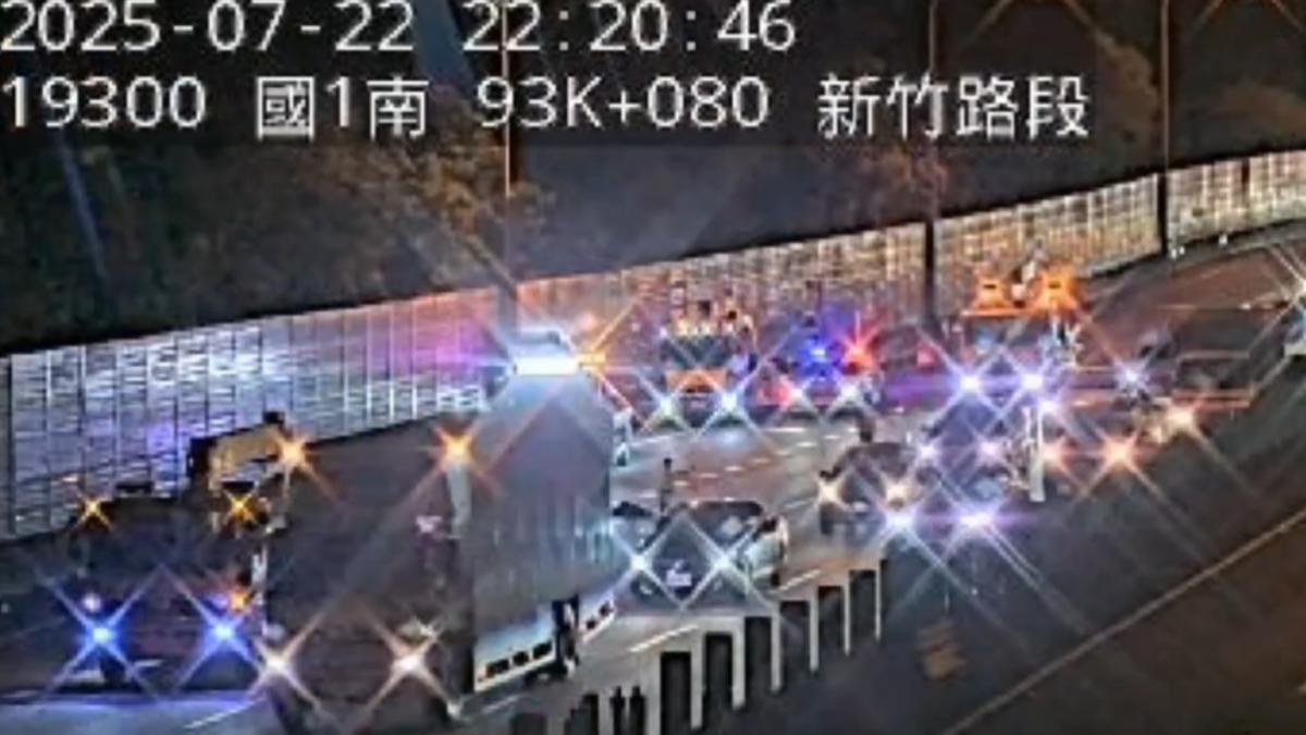 7秒遭8車輾斃!國1死亡車禍真相曝 他目睹「駕駛突開門摔飛」