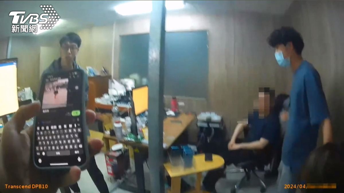台中倉庫暗藏洗錢機房!經手80億賭資。(圖/警方提供)