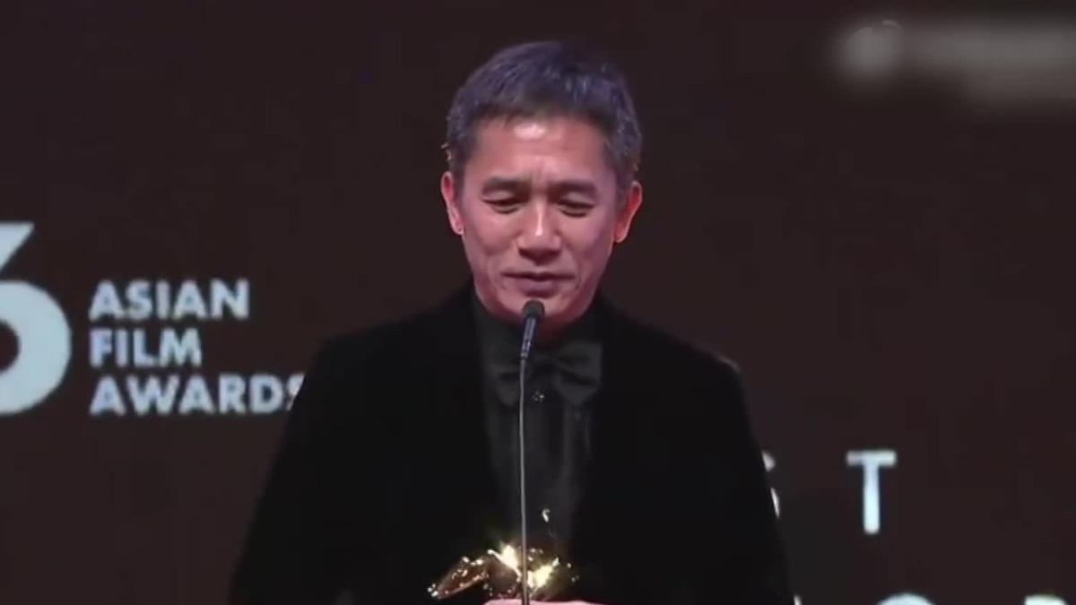 梁朝偉將要角逐威尼斯影帝。（圖／翻攝亞洲電影大獎）