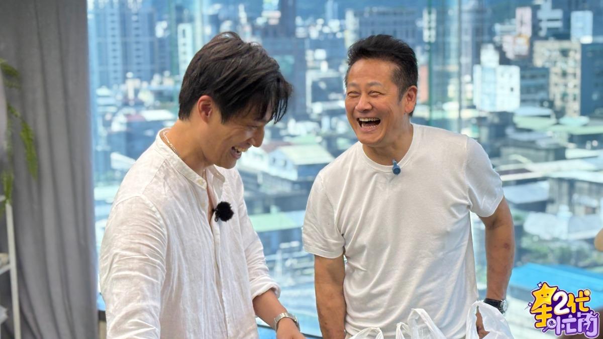徐乃麟爆《百戰百勝》正中午胡瓜爽吹冷氣 他菜鳥和小亮哥曬太陽忙主持