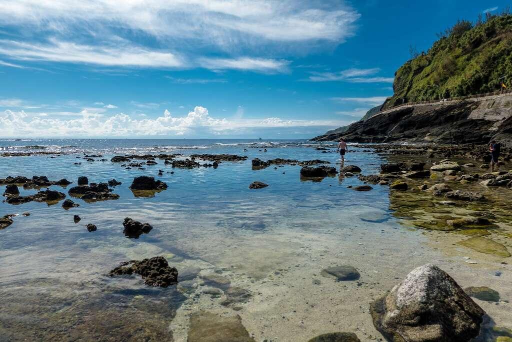 大白沙沙灘是綠島最美的大沙岸。(圖/台東觀光旅遊網官網)