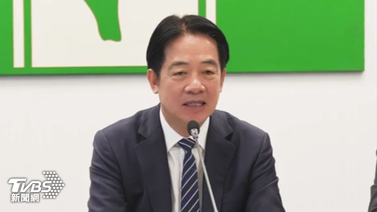 總統賴清德23日在民進黨中常會上,批評在野黨「抹黑罷免運動」。(圖/TVBS)